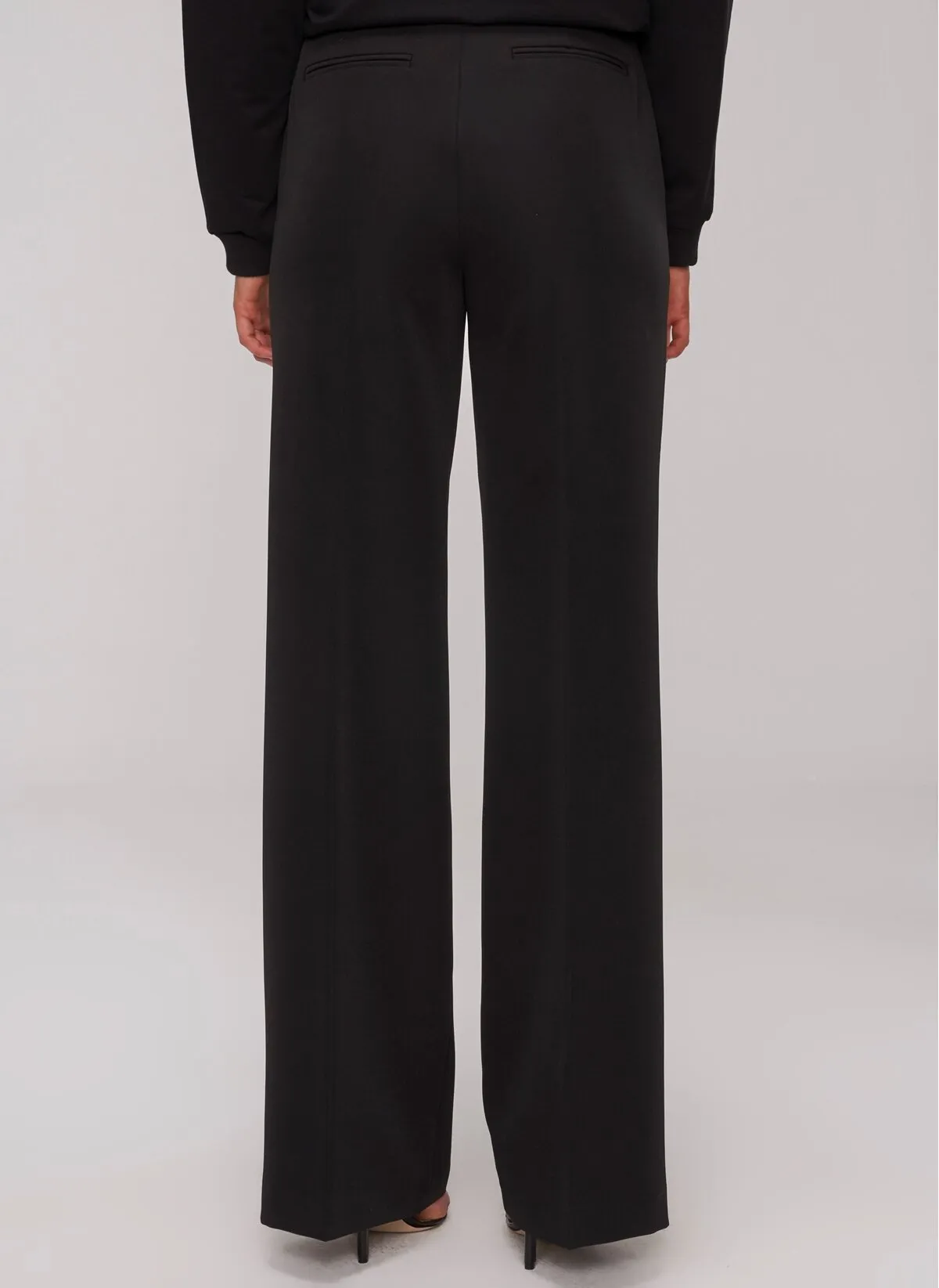 13741 Black Wide Leg Trousers