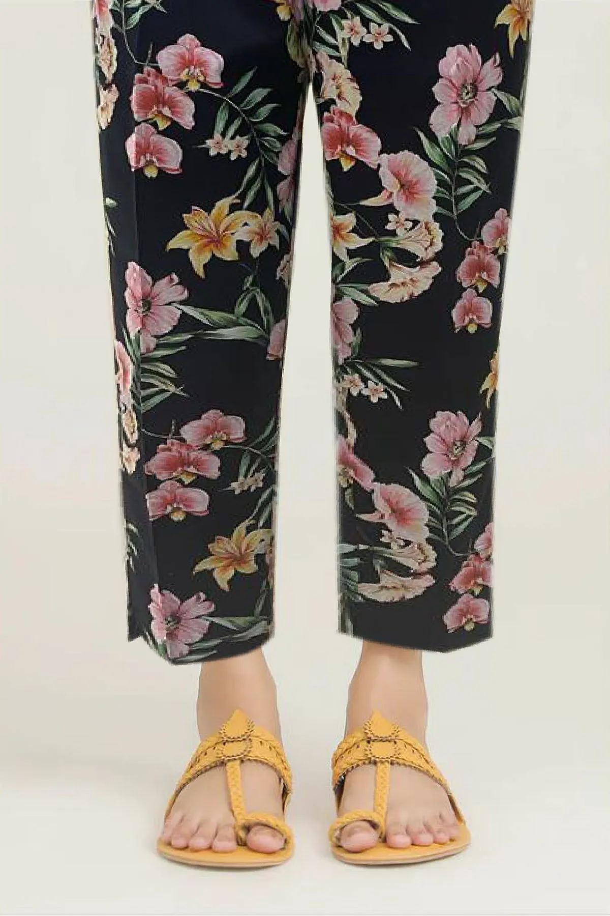 4211-PRINT-A PRINTED TROUSER STITCHED
