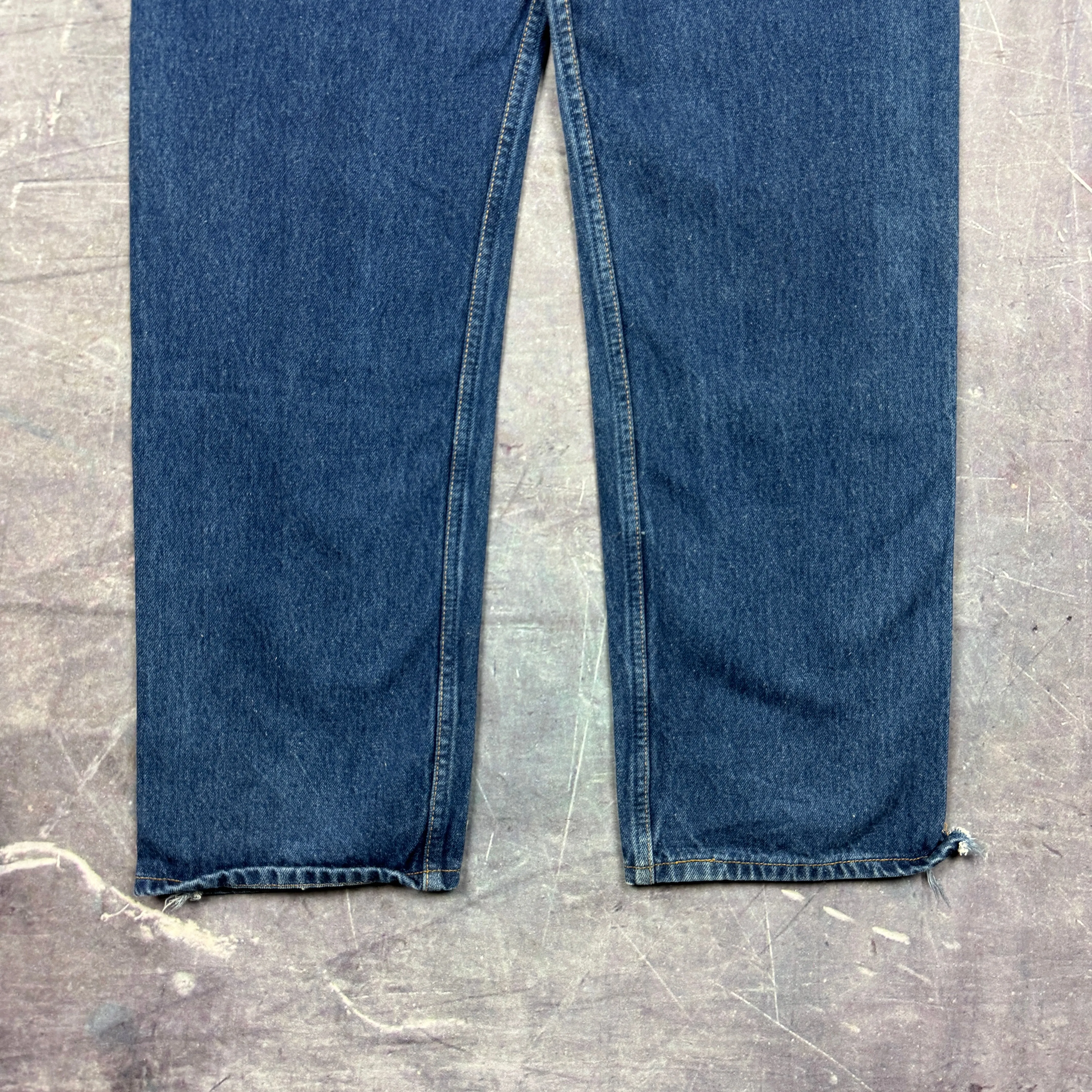90s Dark Wash Levi's 501 Denim Jeans 35x32 0791