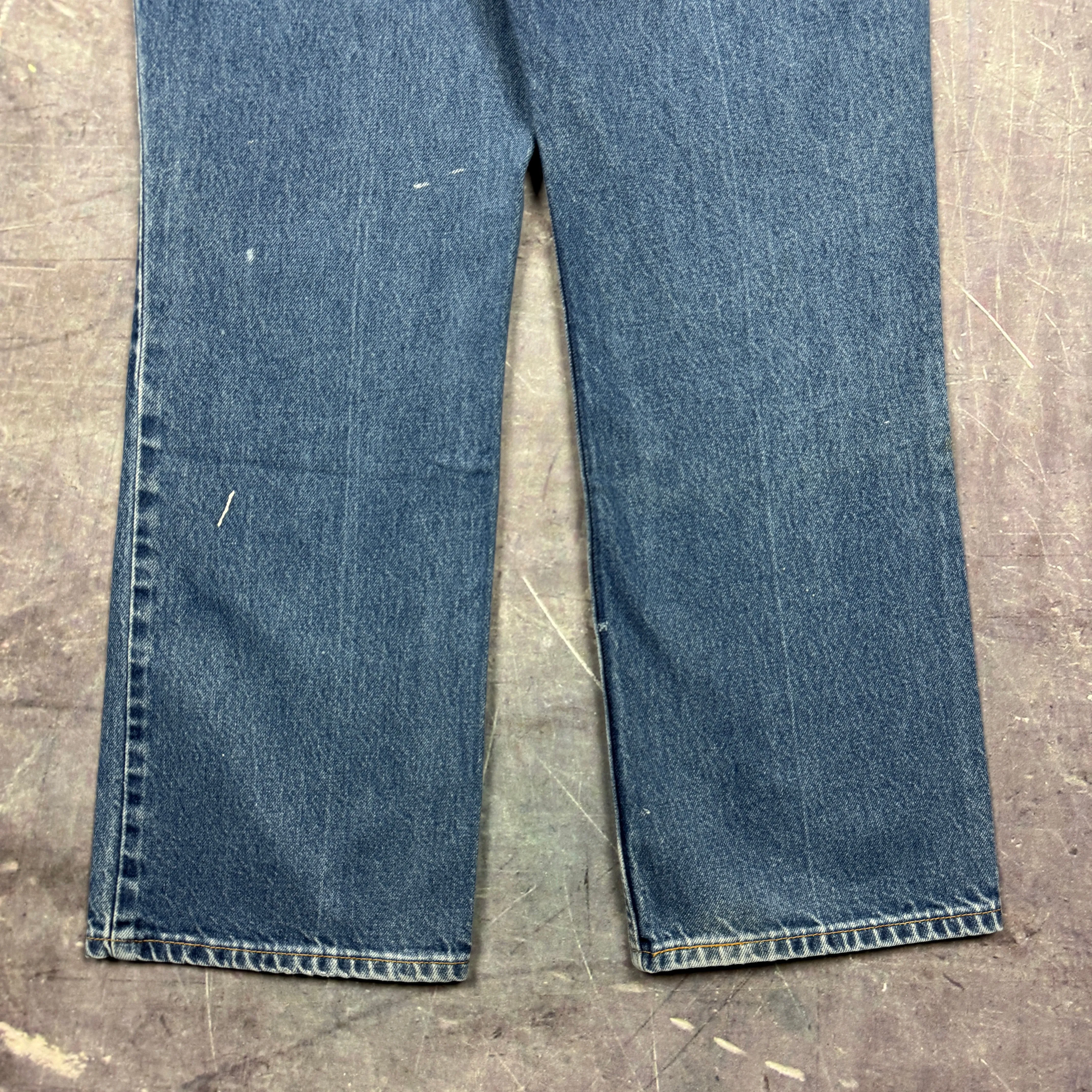 90s Dark Wash Painter Levi's 517 Denim Jeans 37x29 0646