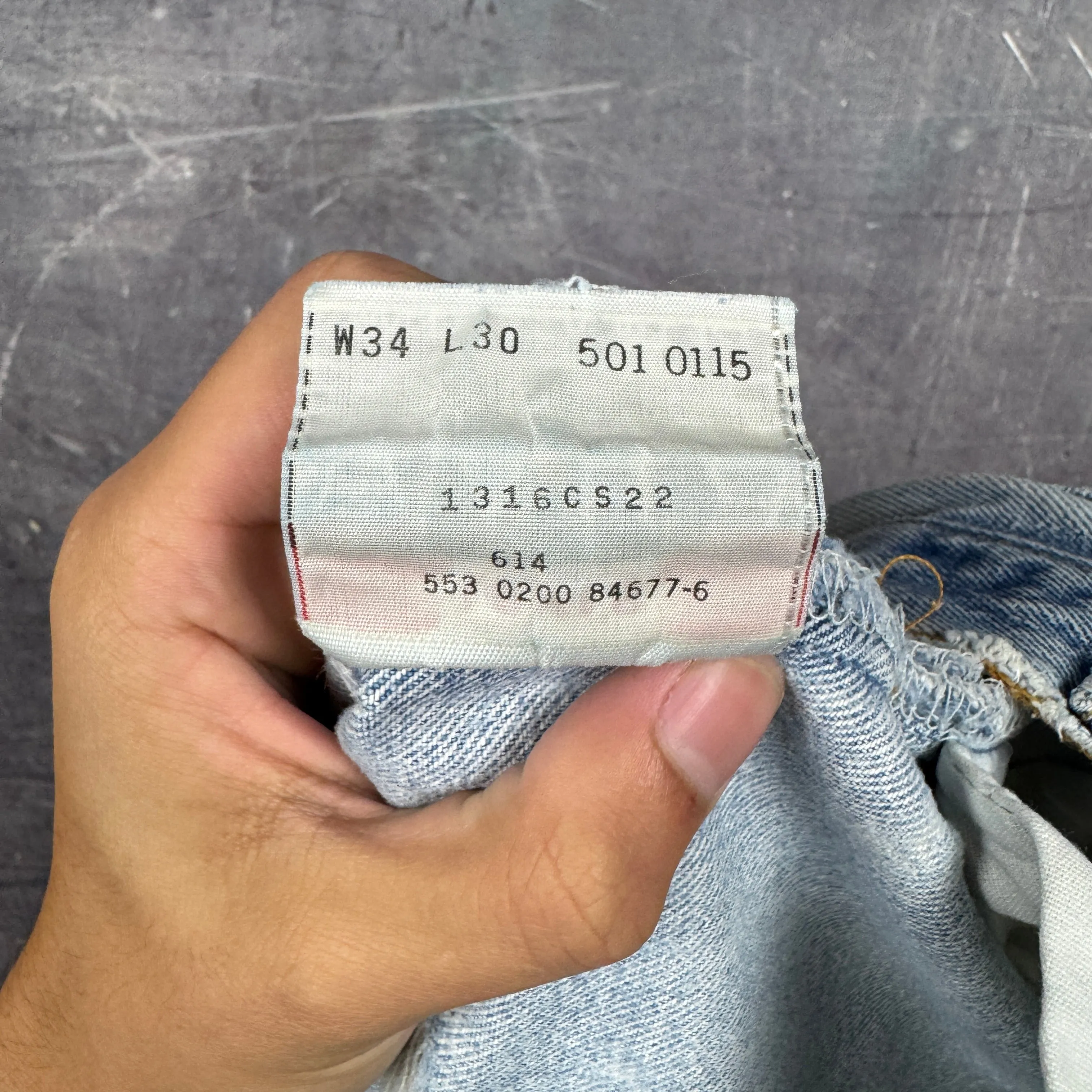 90s Light Wash Levi's 501 Denim Jeans 32x29 0662