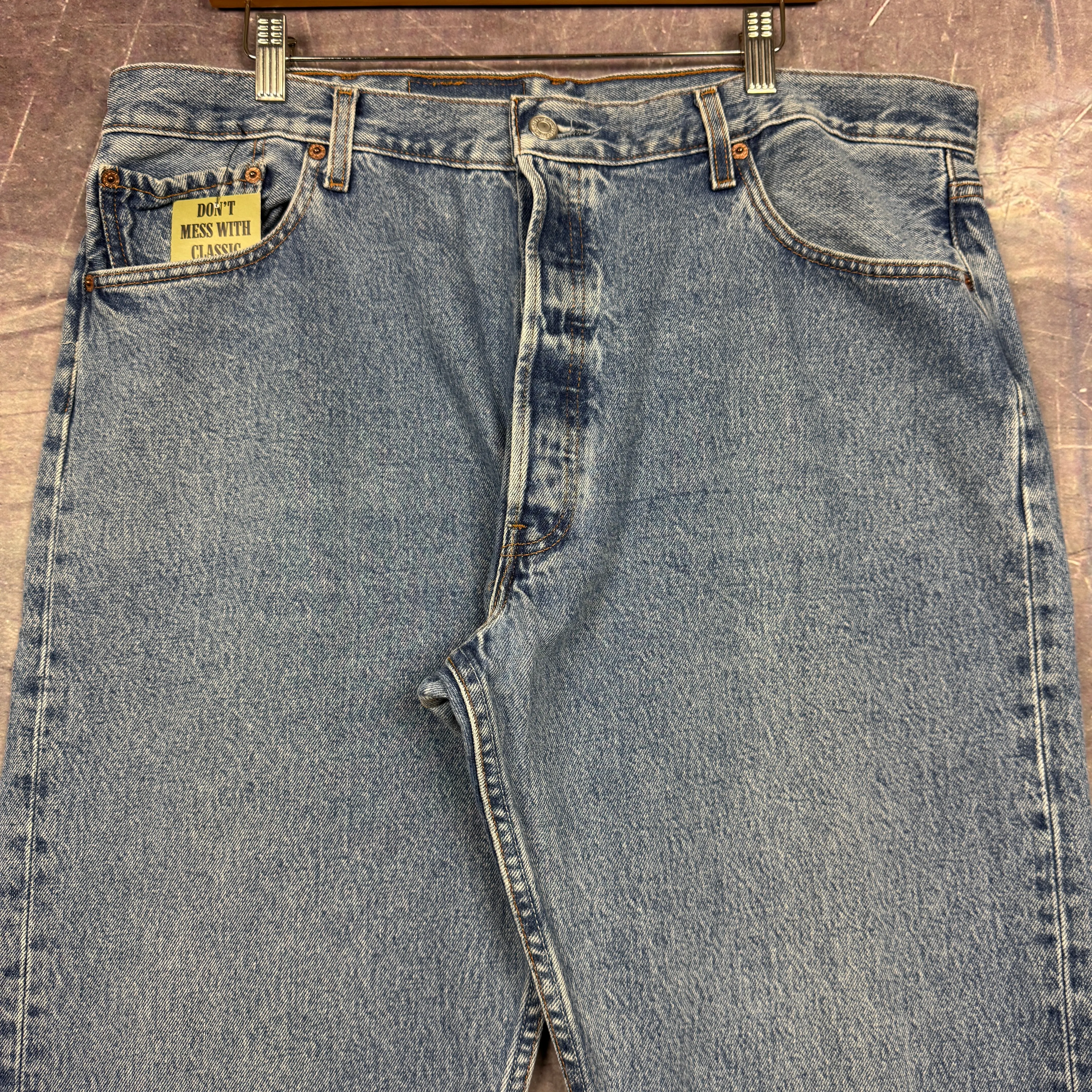 90s Light Wash Levi's 501 Denim Jeans 38x31 0713