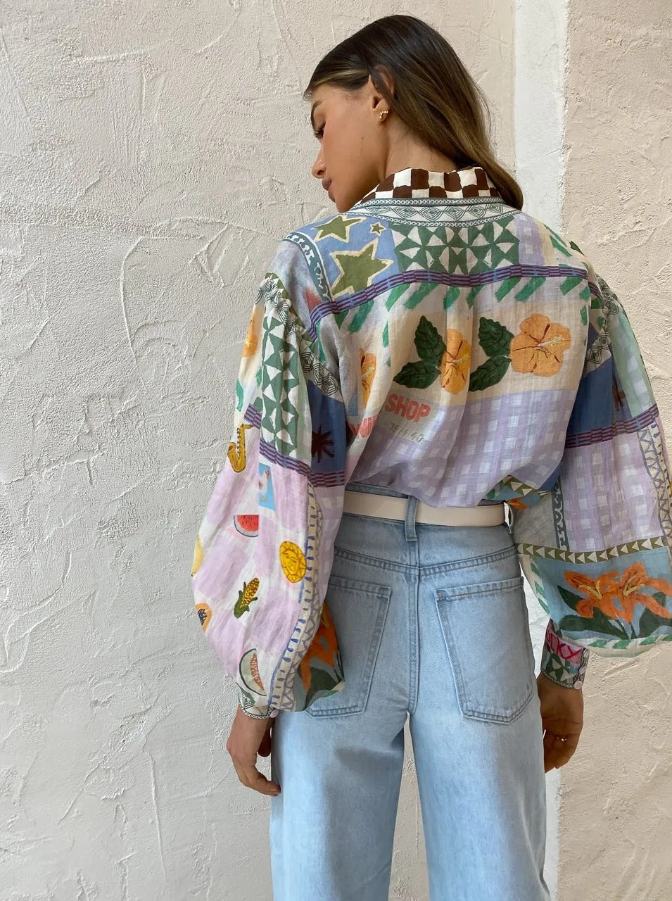 Alemais Emma Gale Shirt in Multi