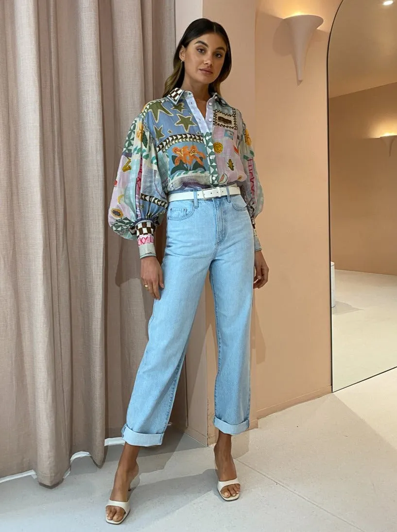 Alemais Emma Gale Shirt in Multi