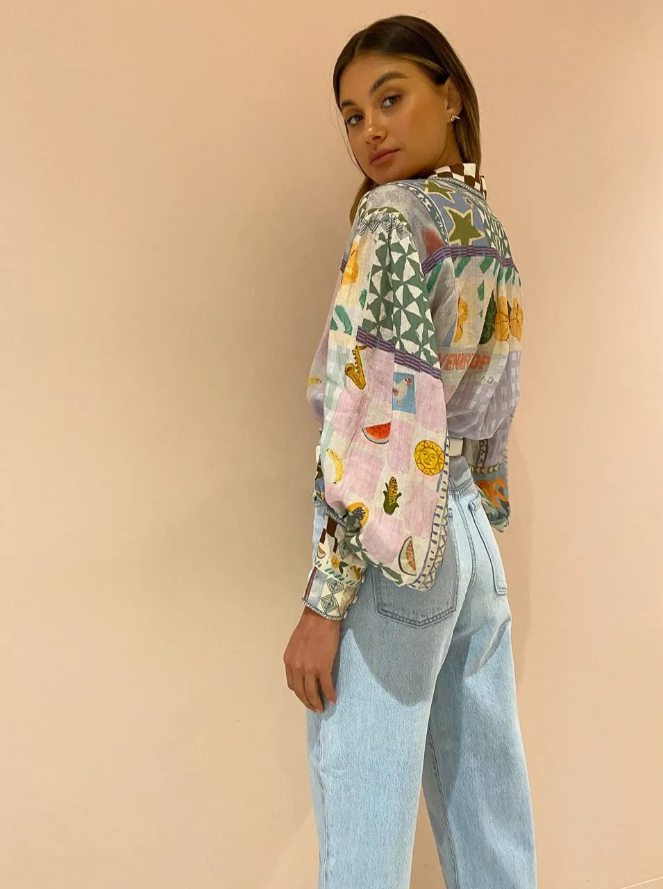 Alemais Emma Gale Shirt in Multi