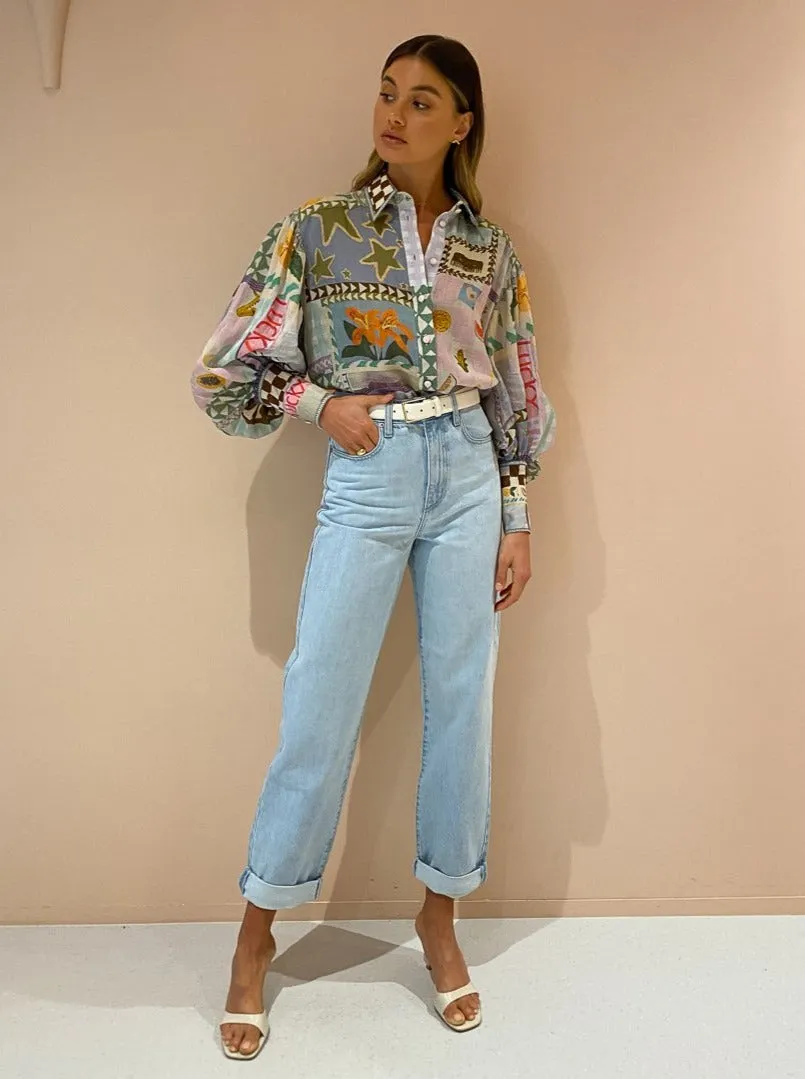 Alemais Emma Gale Shirt in Multi