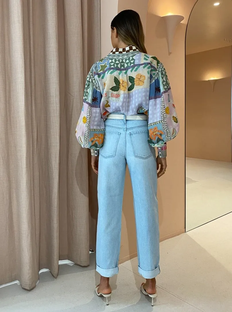 Alemais Emma Gale Shirt in Multi