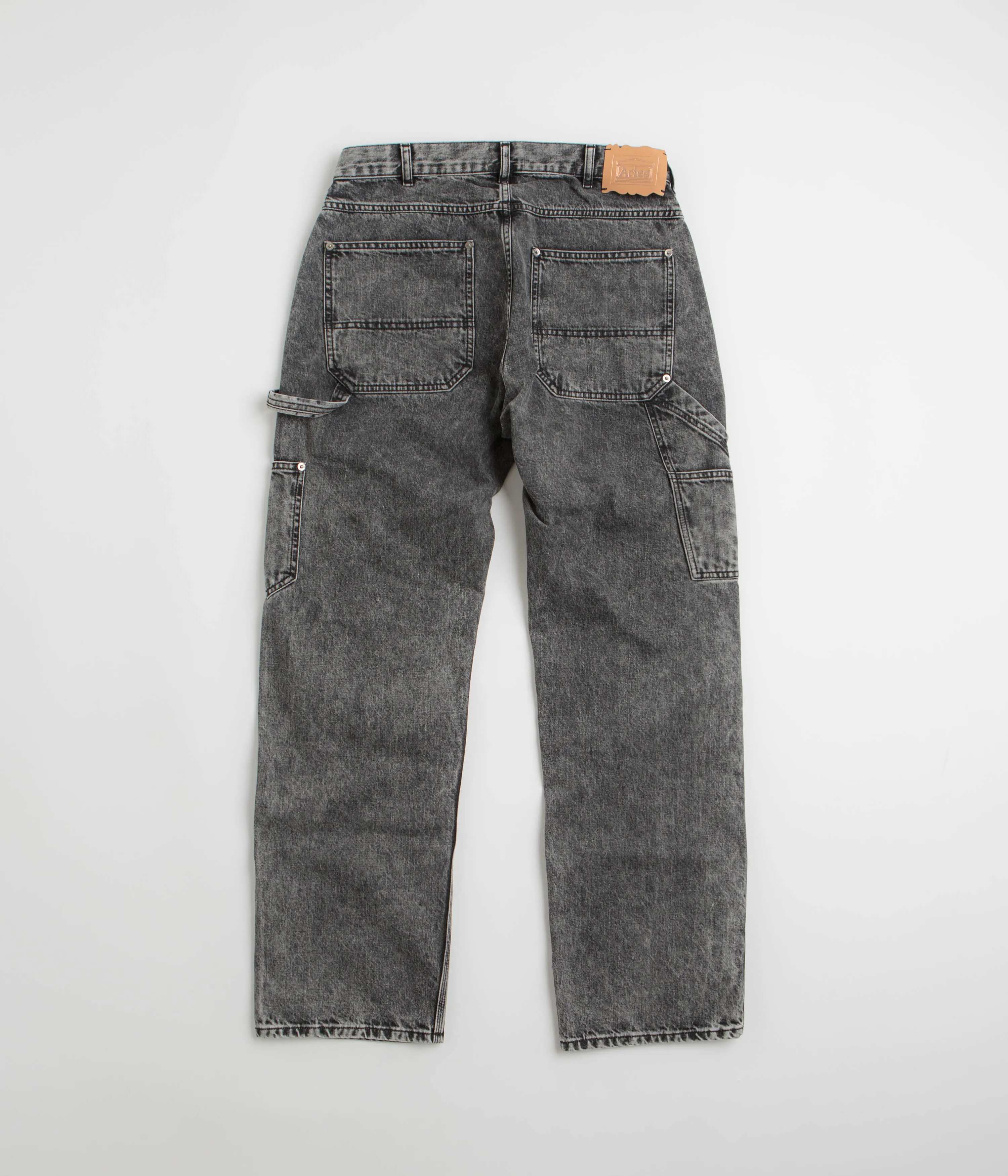 Aries Acid Wash Carpenter Jeans - Black