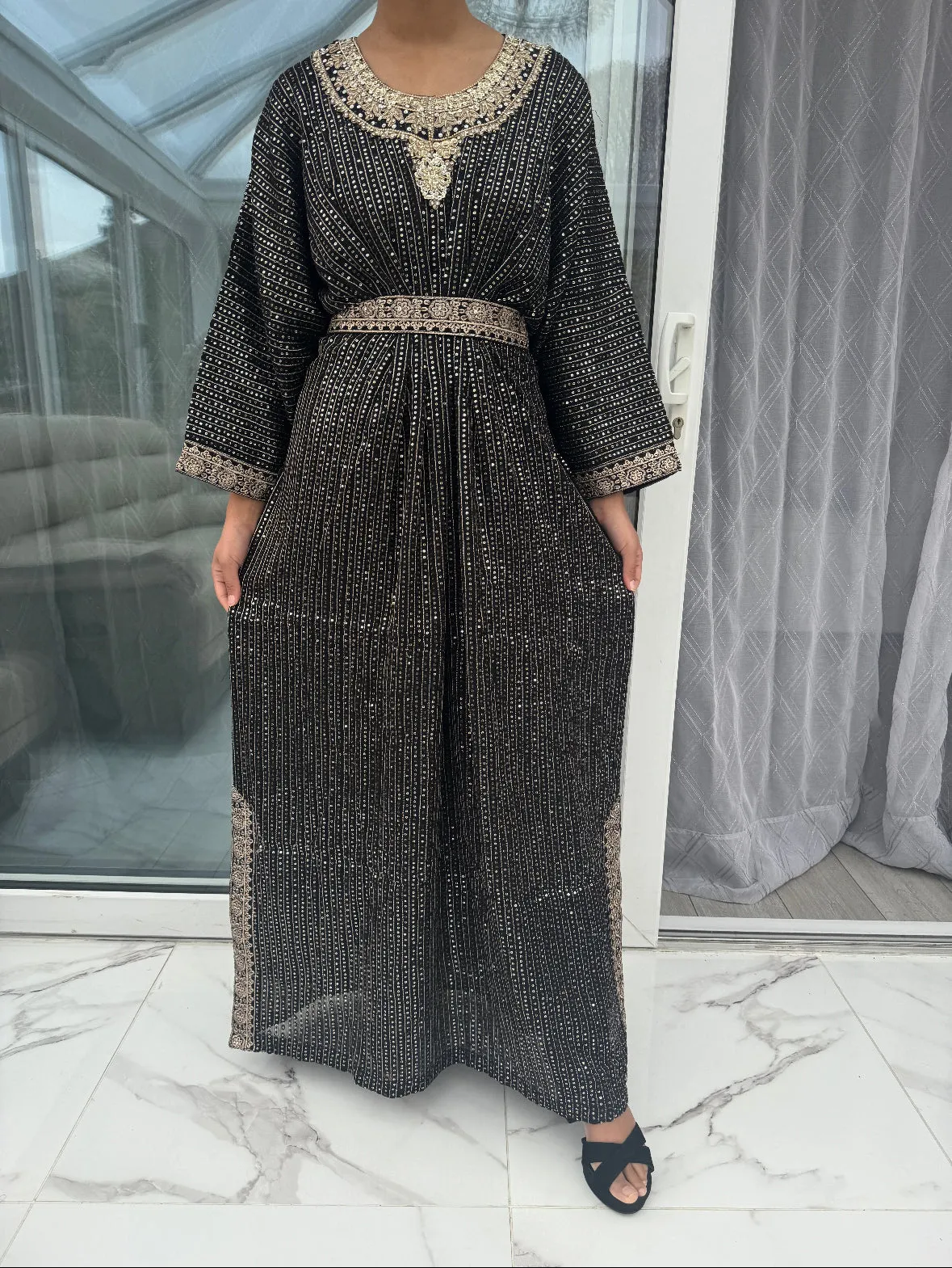 ARWA KAFTAN ONE SIZE (UK SIZE 8-14)