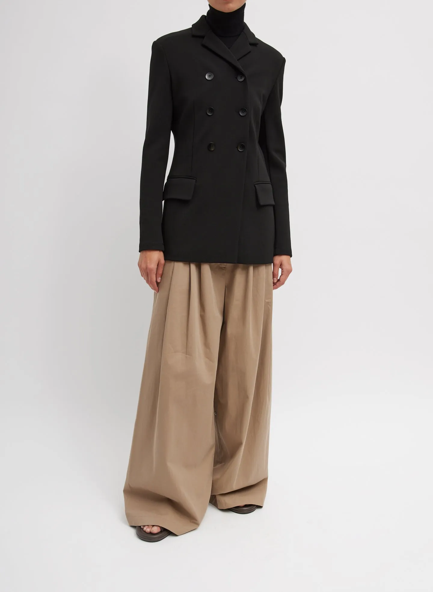 Bio Twill Triple Pleat Pant