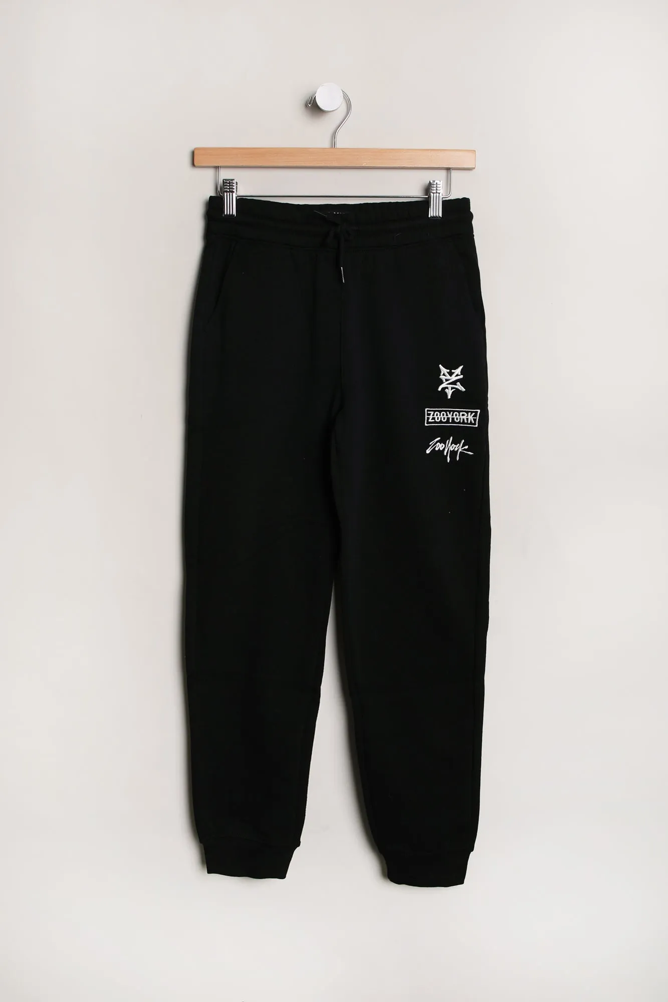 Boys' Zoo York Embroidered Colour Block Graphic Jogger