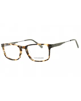 Calvin Klein Jeans  CKJ18707 Eyeglasses KHAKI TORTOISE/Clear demo lens