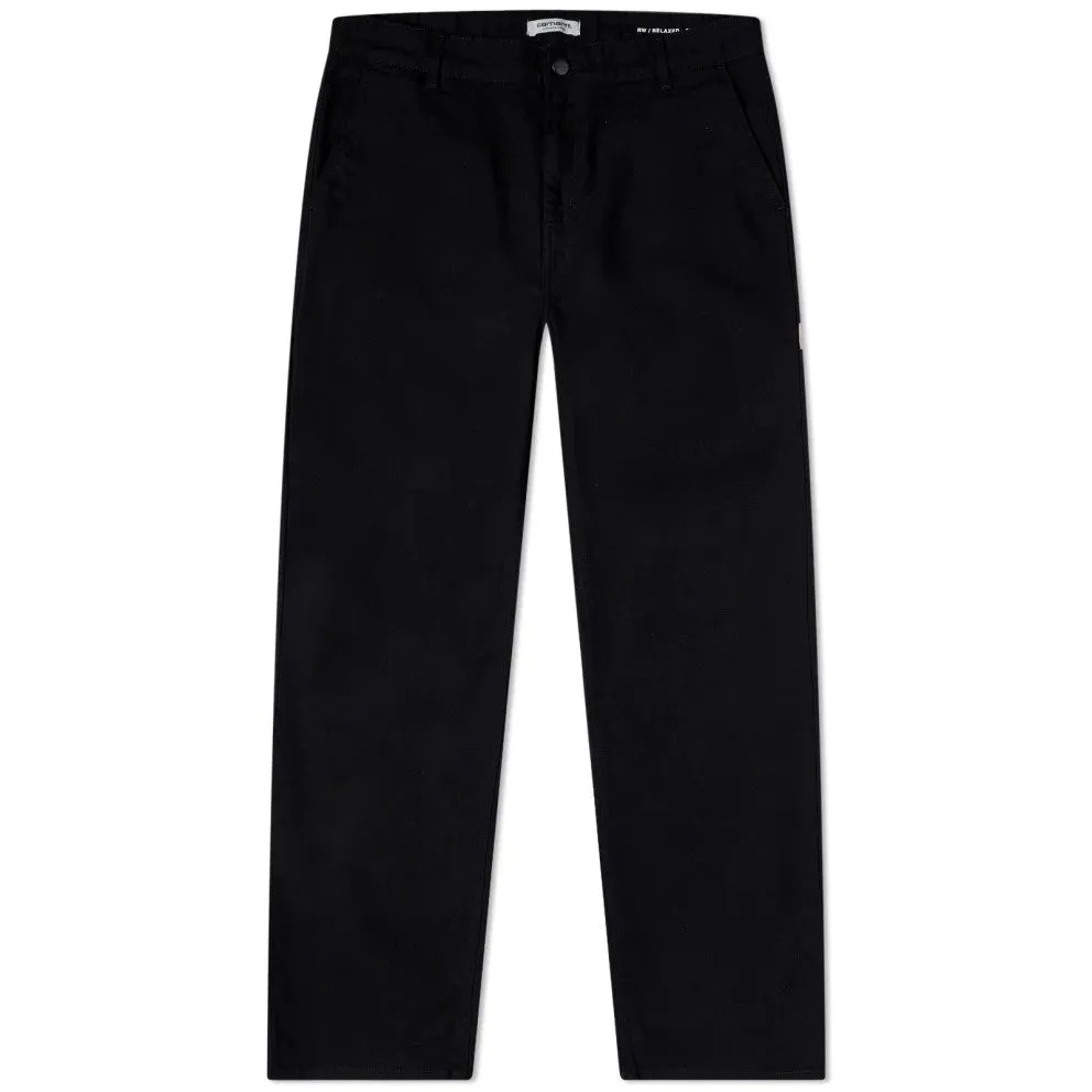 Carhartt WIP Pierce Straight Pants, black