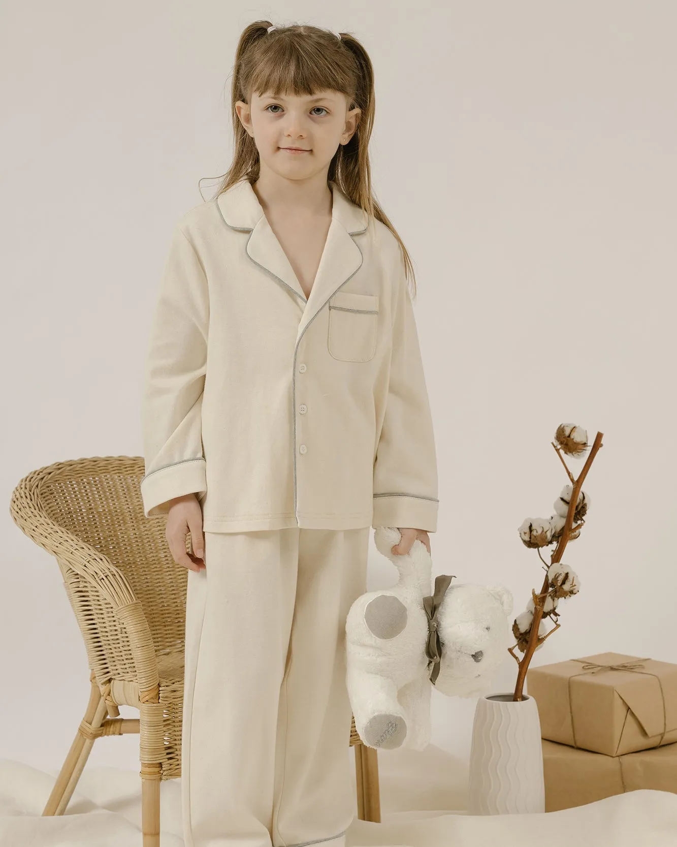 Children's Long-sleeved Loungewear Set