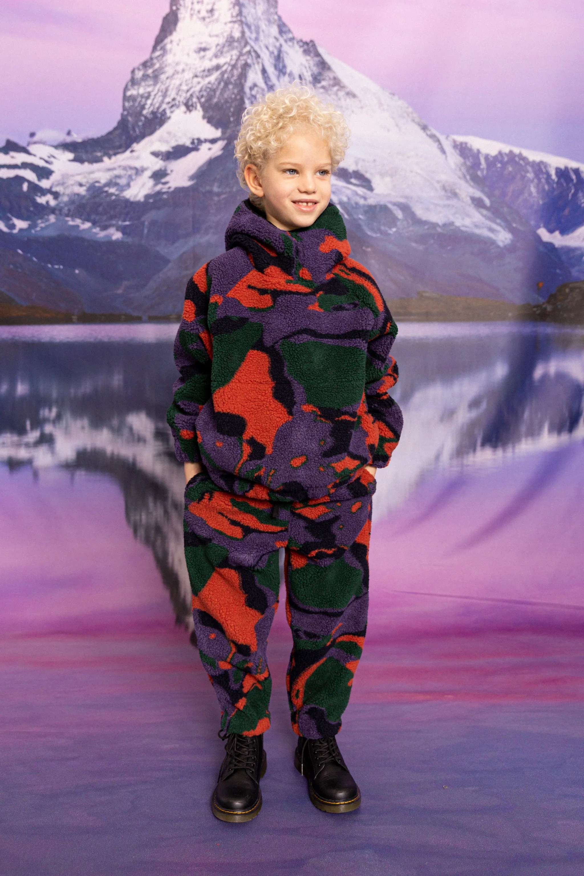 CONNIE New Red Camo - Sweatpants