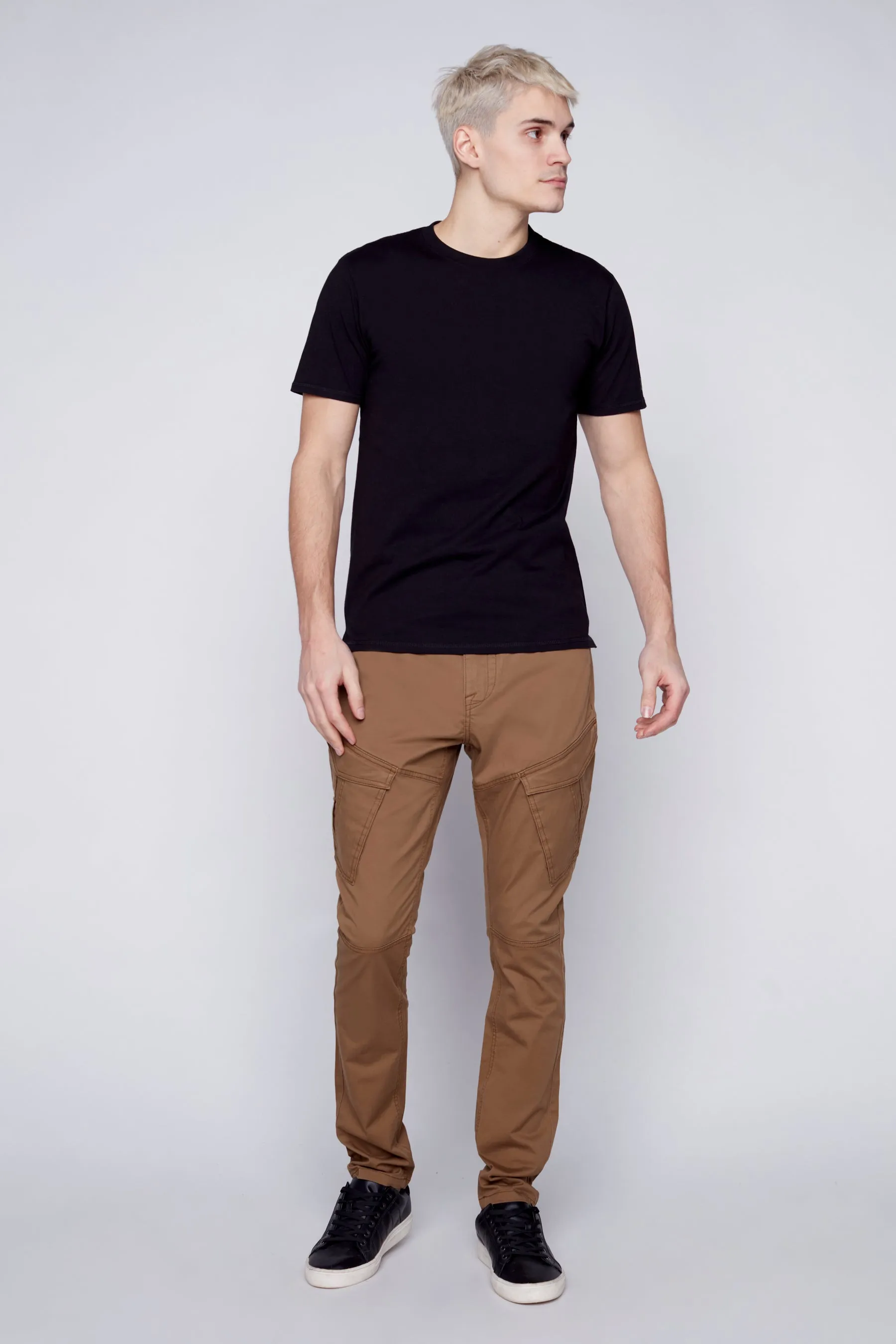 Deluxe 5 Pocket Slim Fit Pants - Tobacco