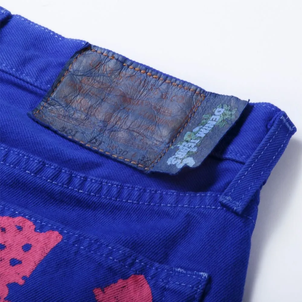 Denim Tears Bstroy 501 Jeans Bright Blue