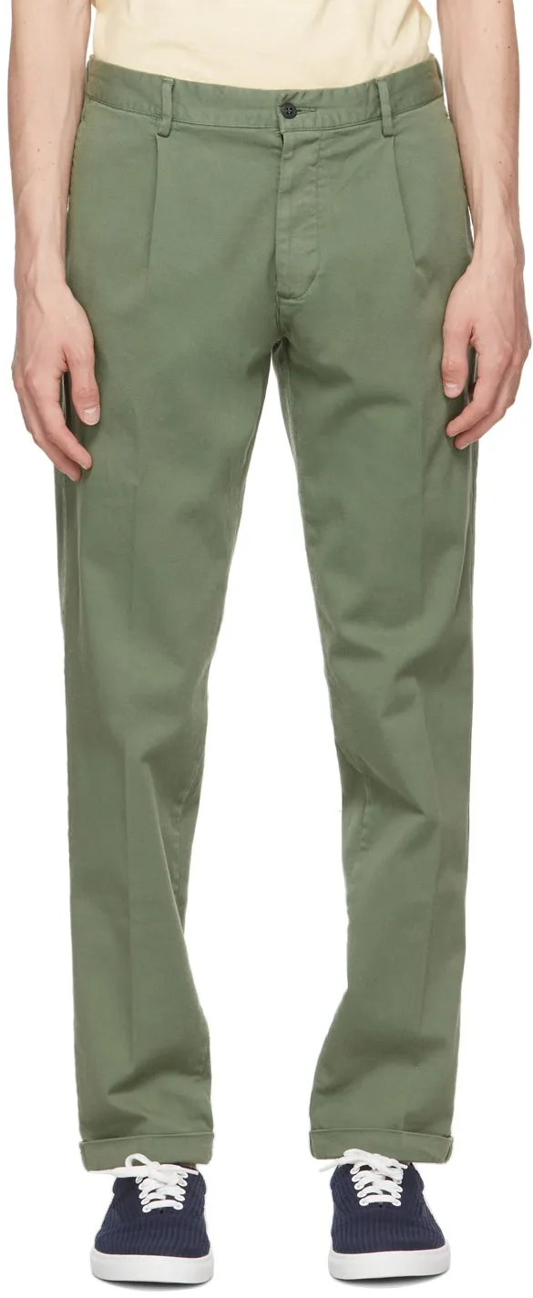 DOPPIAA Green Aantioco Trousers