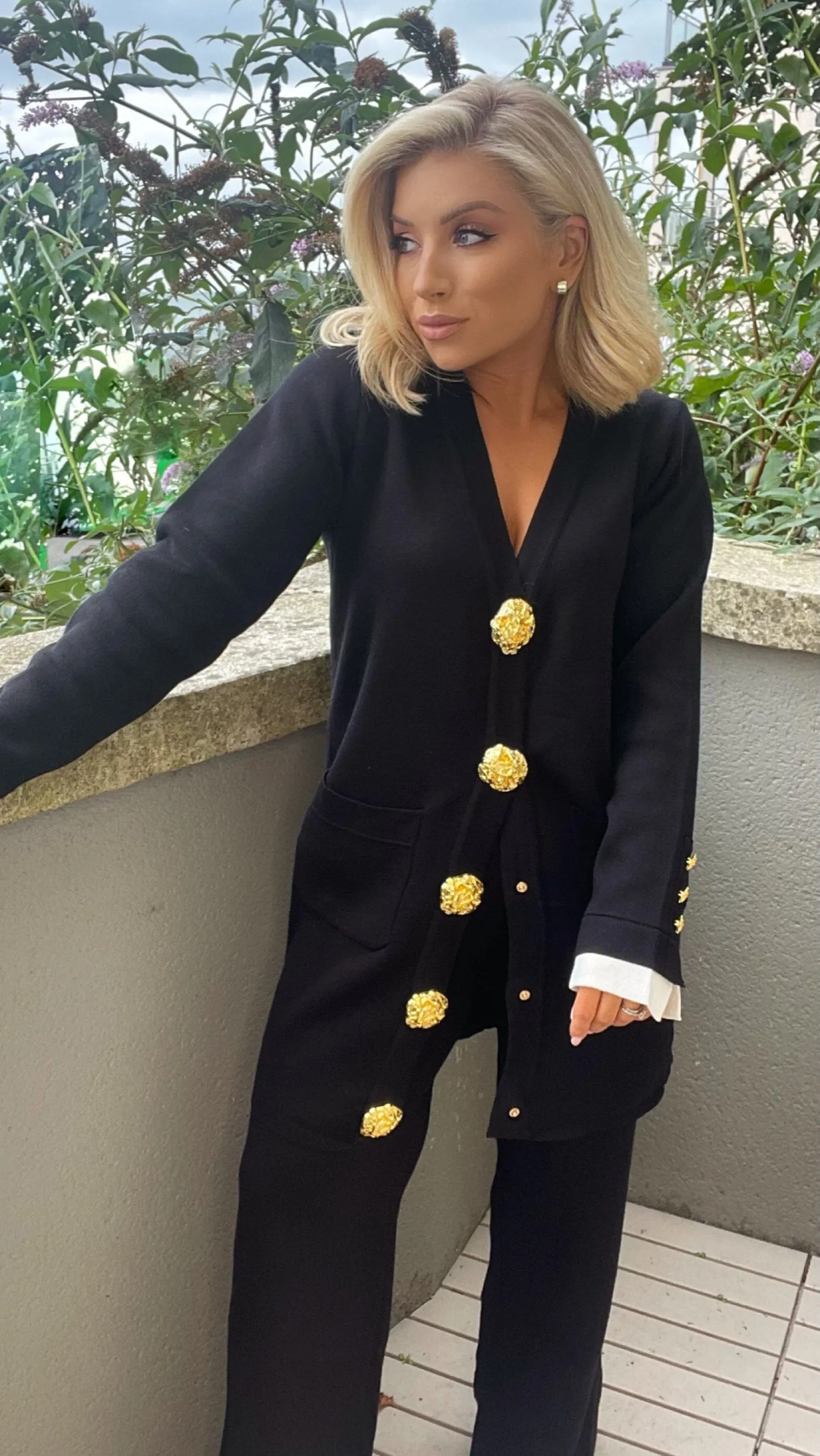 Black Frankie Co-Ord Set - Stylish and Elegant Womens Matching Outfit