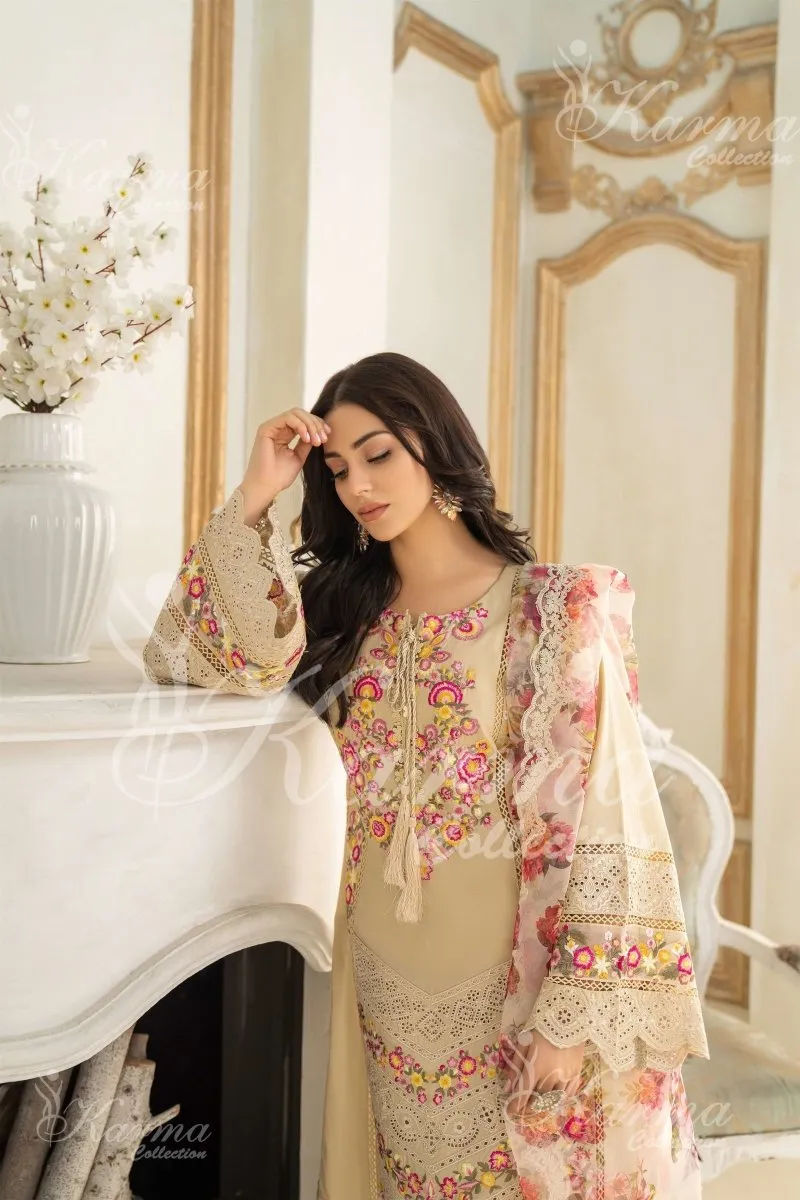 Karma Festive Embroidered Suit KAR43