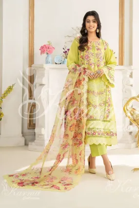 Karma Festive Embroidered Suit KAR44