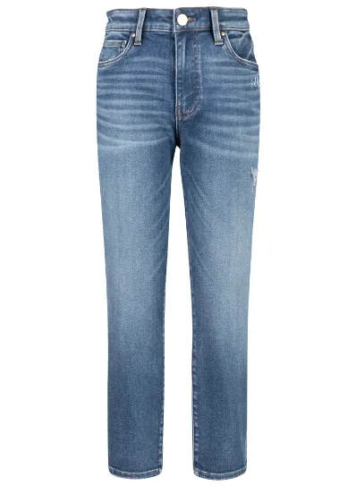 KUT Catherine High Rise Ankle Straight Leg Jean