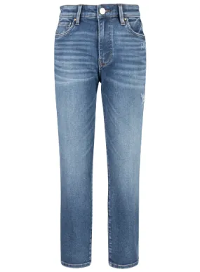 KUT Catherine High Rise Ankle Straight Leg Jean