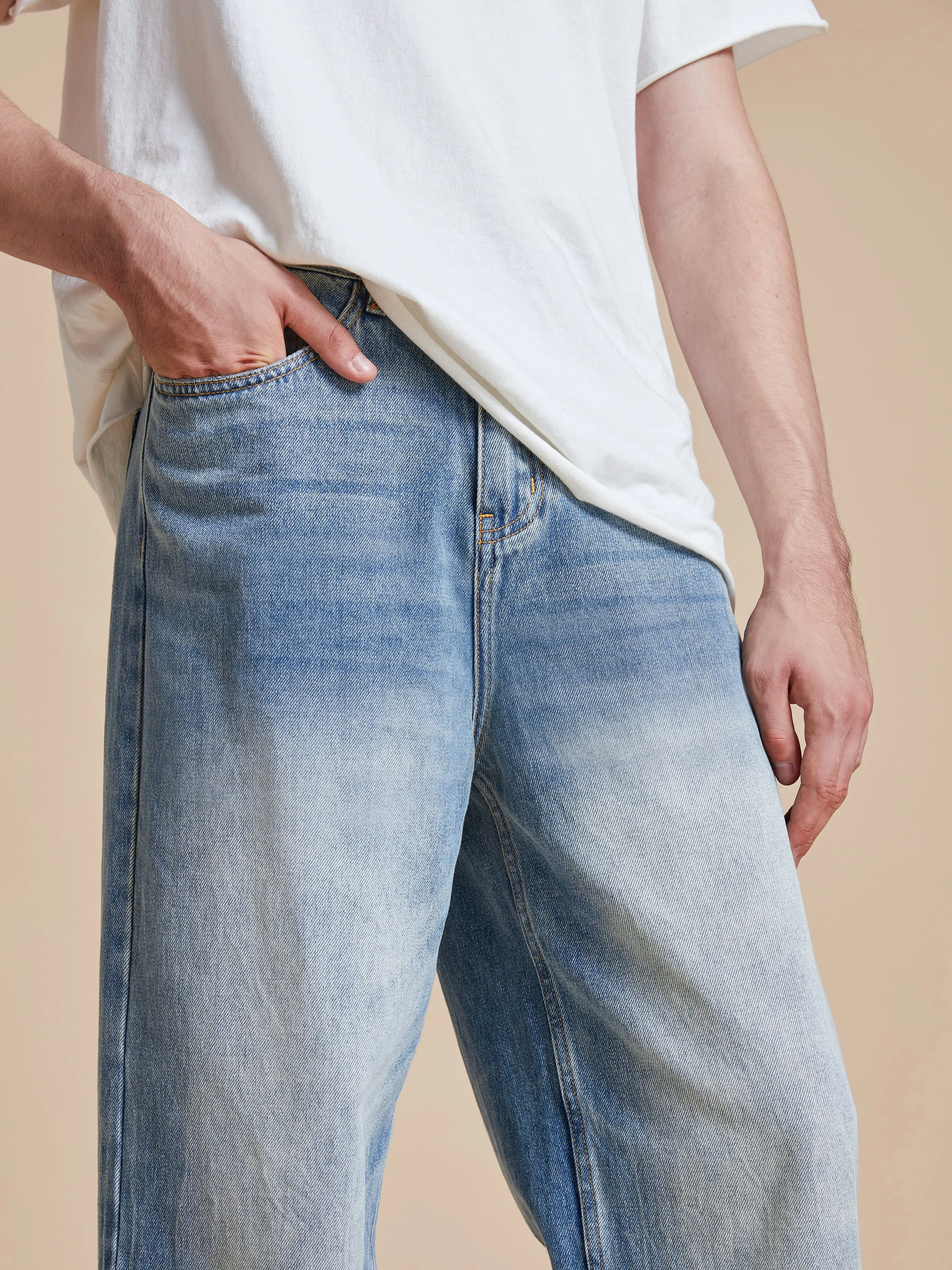 Lacy Baggy Jeans