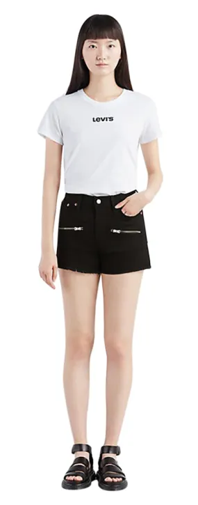 Levi's Women's High Rise Denim Shorts - Club Moto