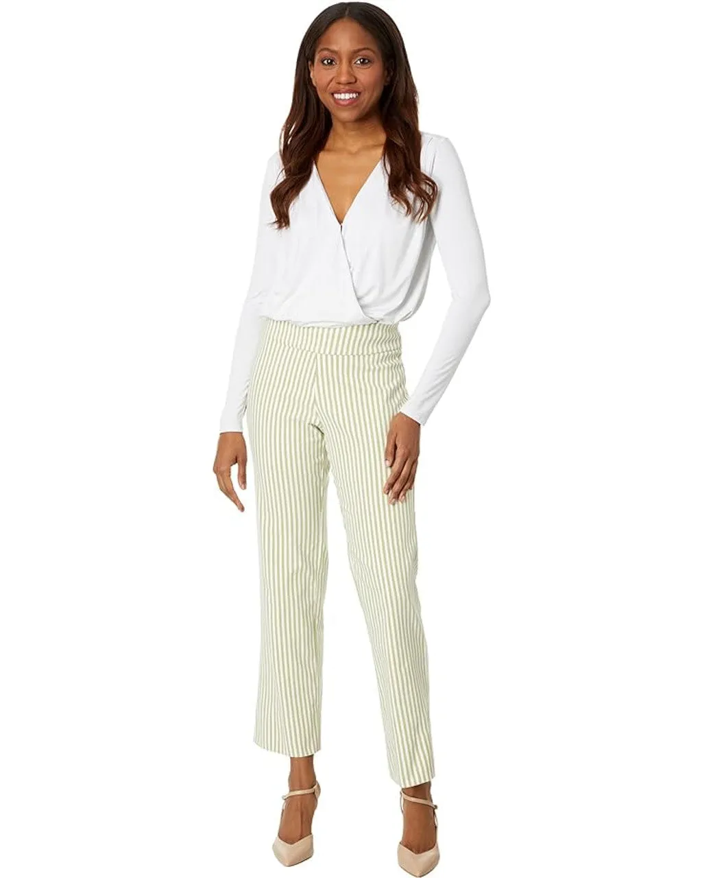 Linen Blend Pull on