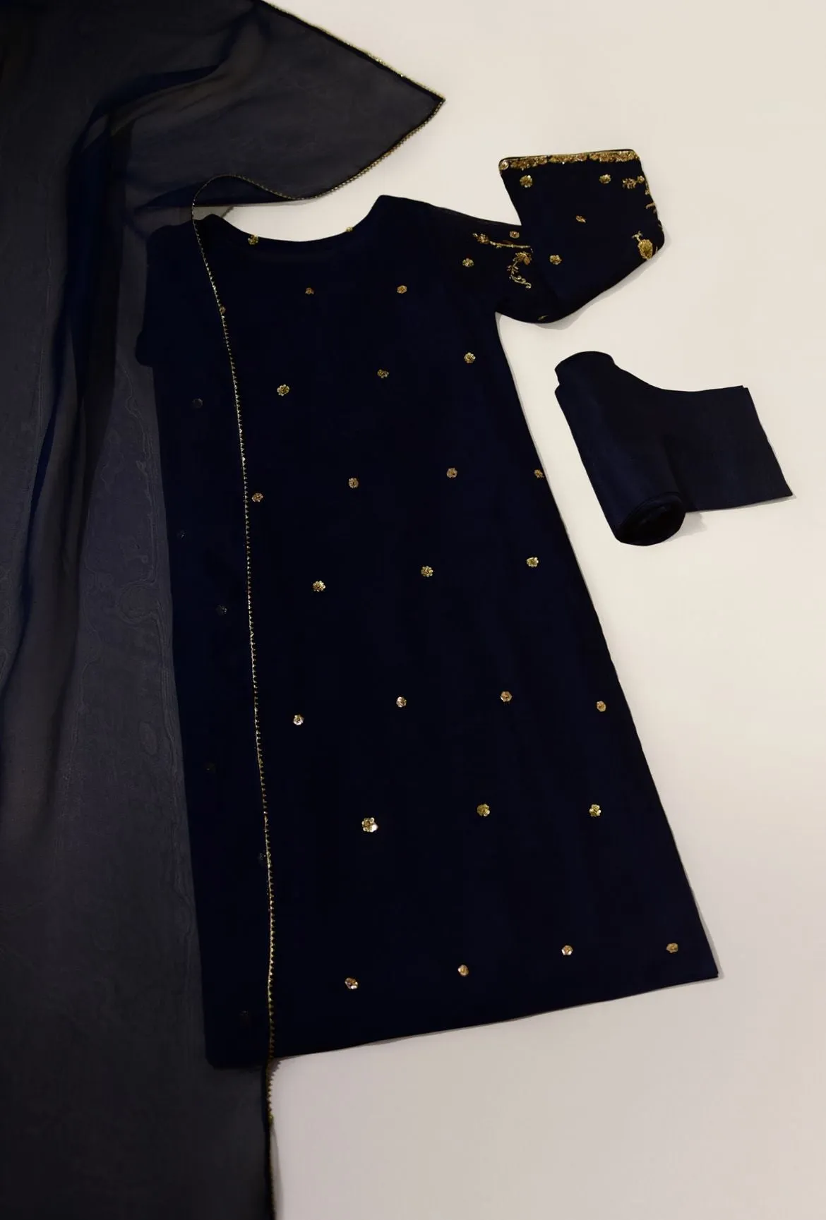 Navy Blue Gold
