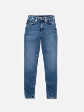 NUDIE JEANS - Hightop Tilde - Blue Reality
