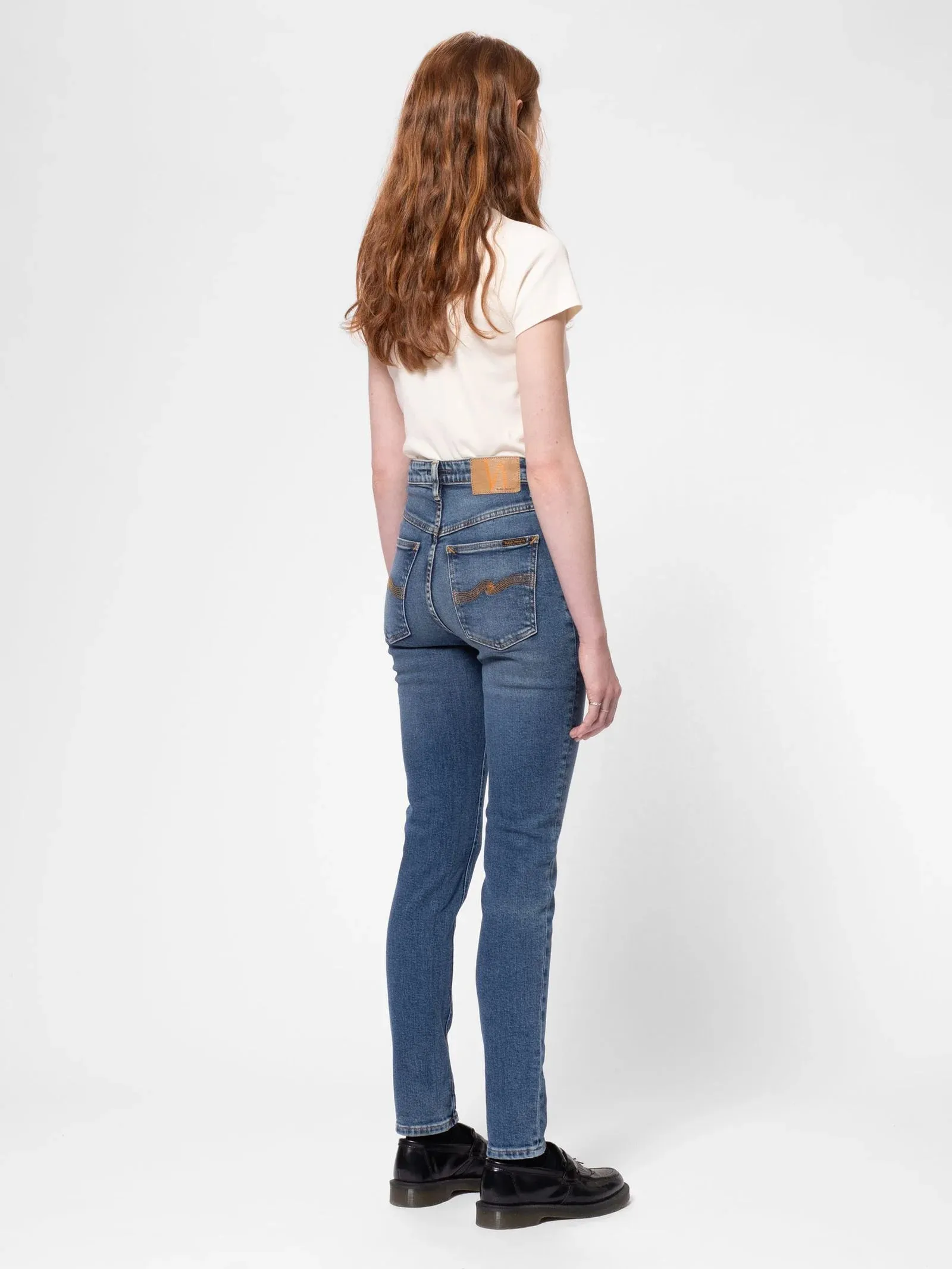 NUDIE JEANS - Hightop Tilde - Blue Reality