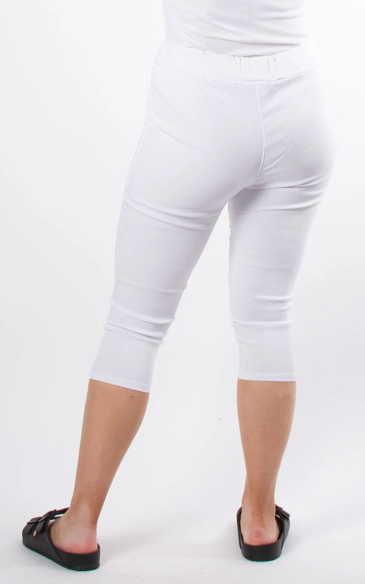 Pedal Pusher | White