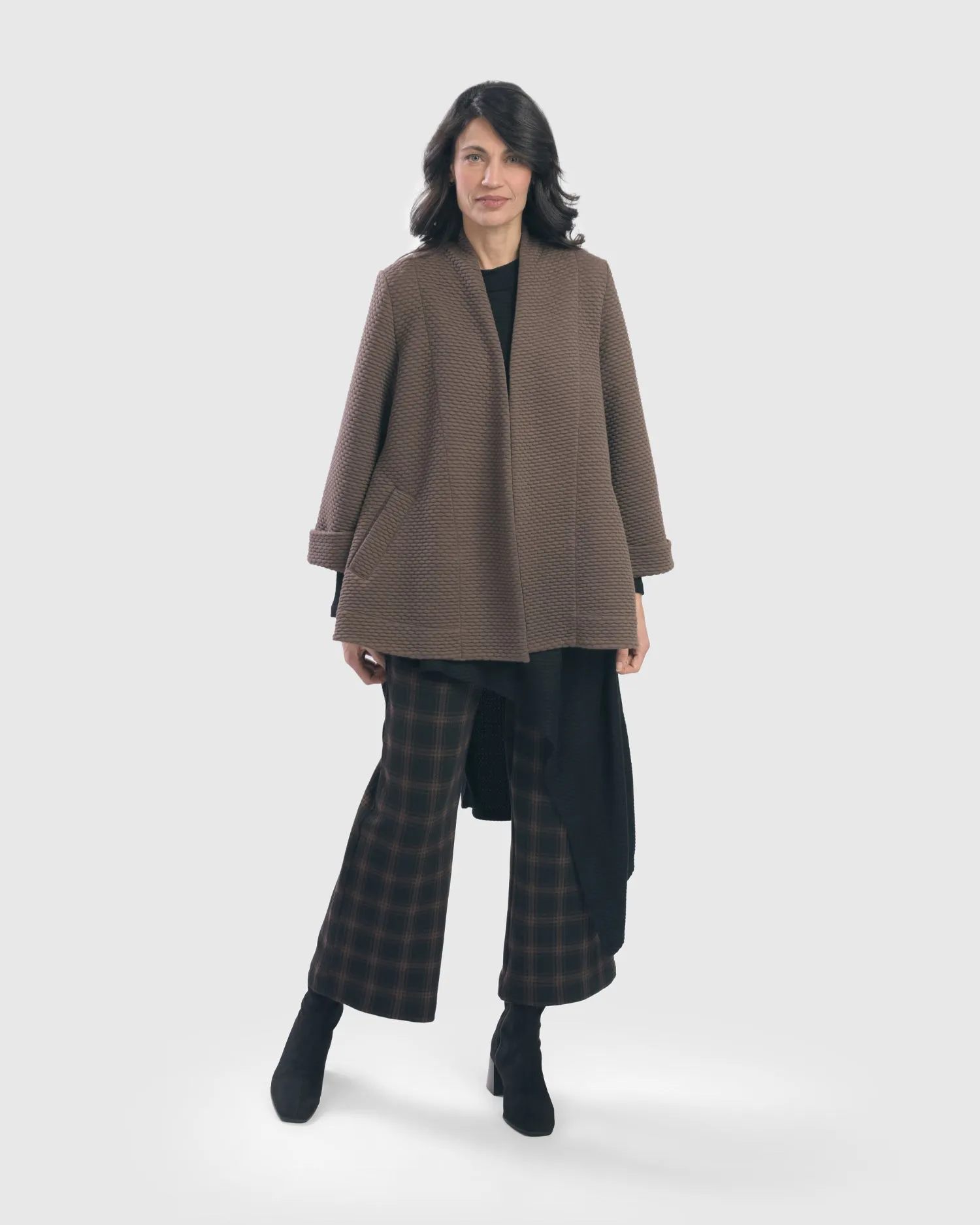 Plaid Pants, Chocolate by Alembika