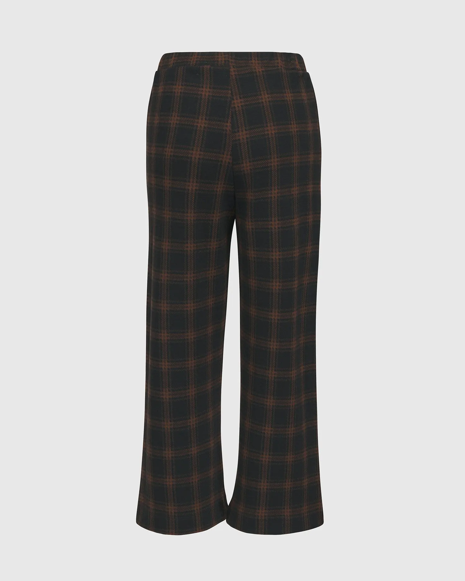 Plaid Pants, Chocolate by Alembika