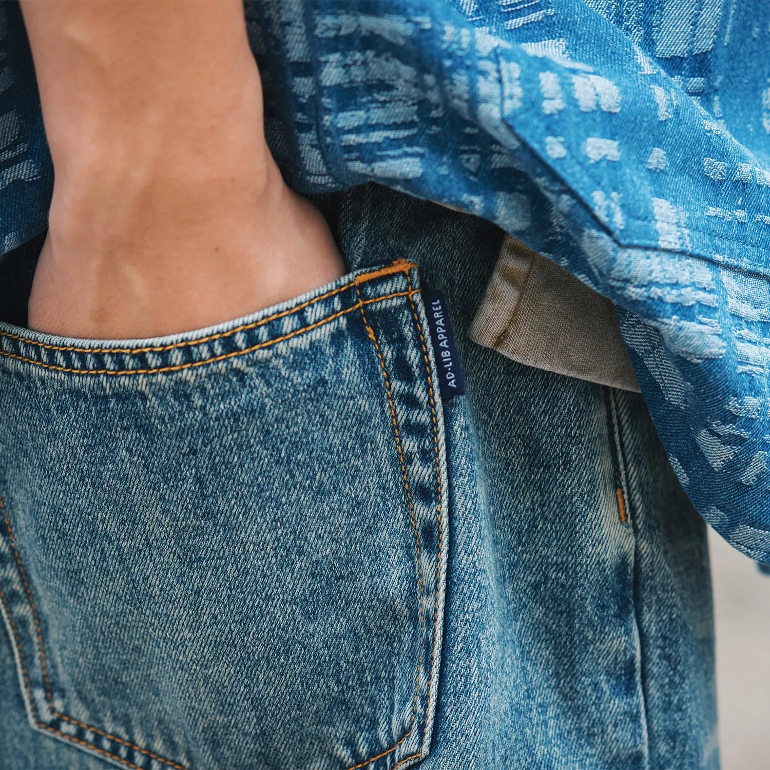 (PT388) Washed Jeans