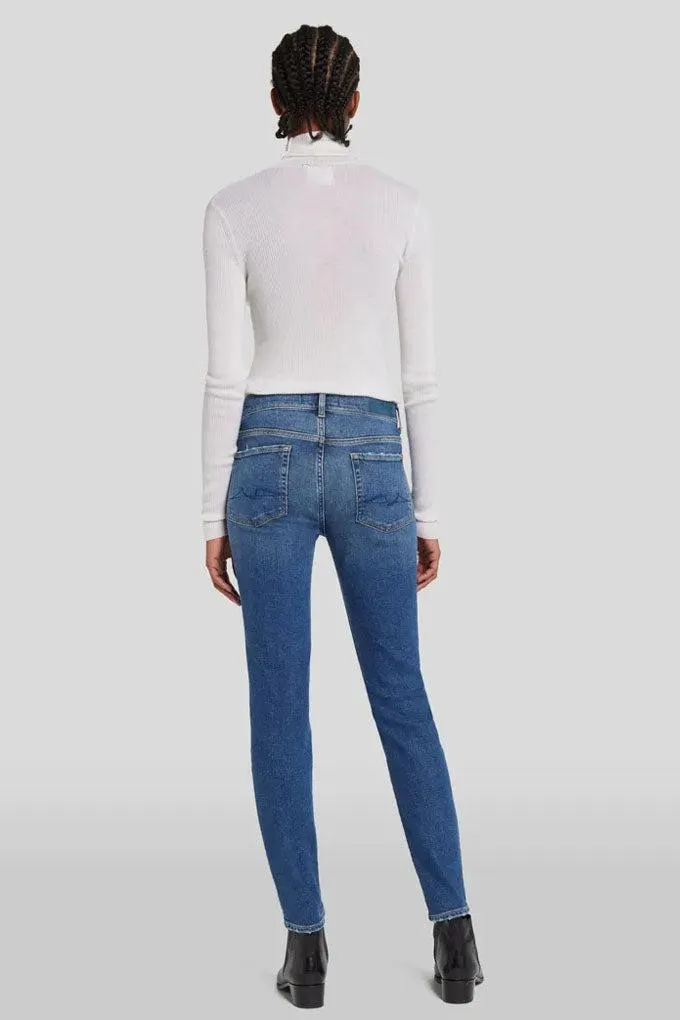 Roxanne Luxe Vintage Blueprint Jean