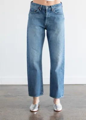 Selvedge Denim Vintage Straight Cut in Used Medium