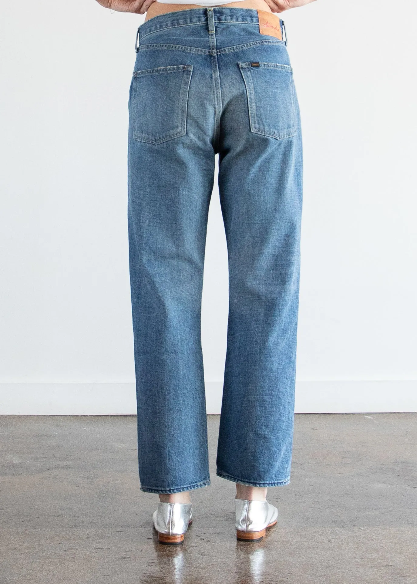 Selvedge Denim Vintage Straight Cut in Used Medium