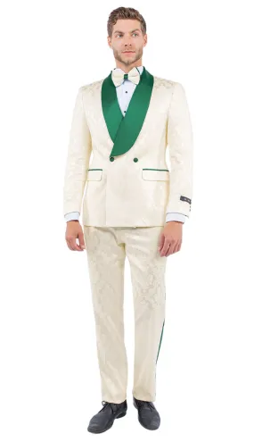 Tazzio M341SK-GRN Mens Suit