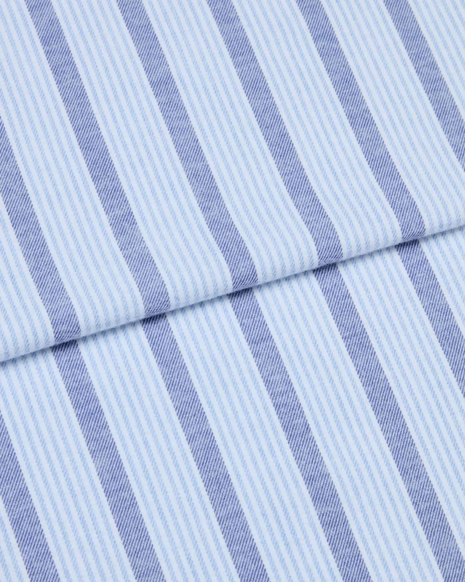 Women's Brushed Cotton Pyjamas - Ripple Stripe