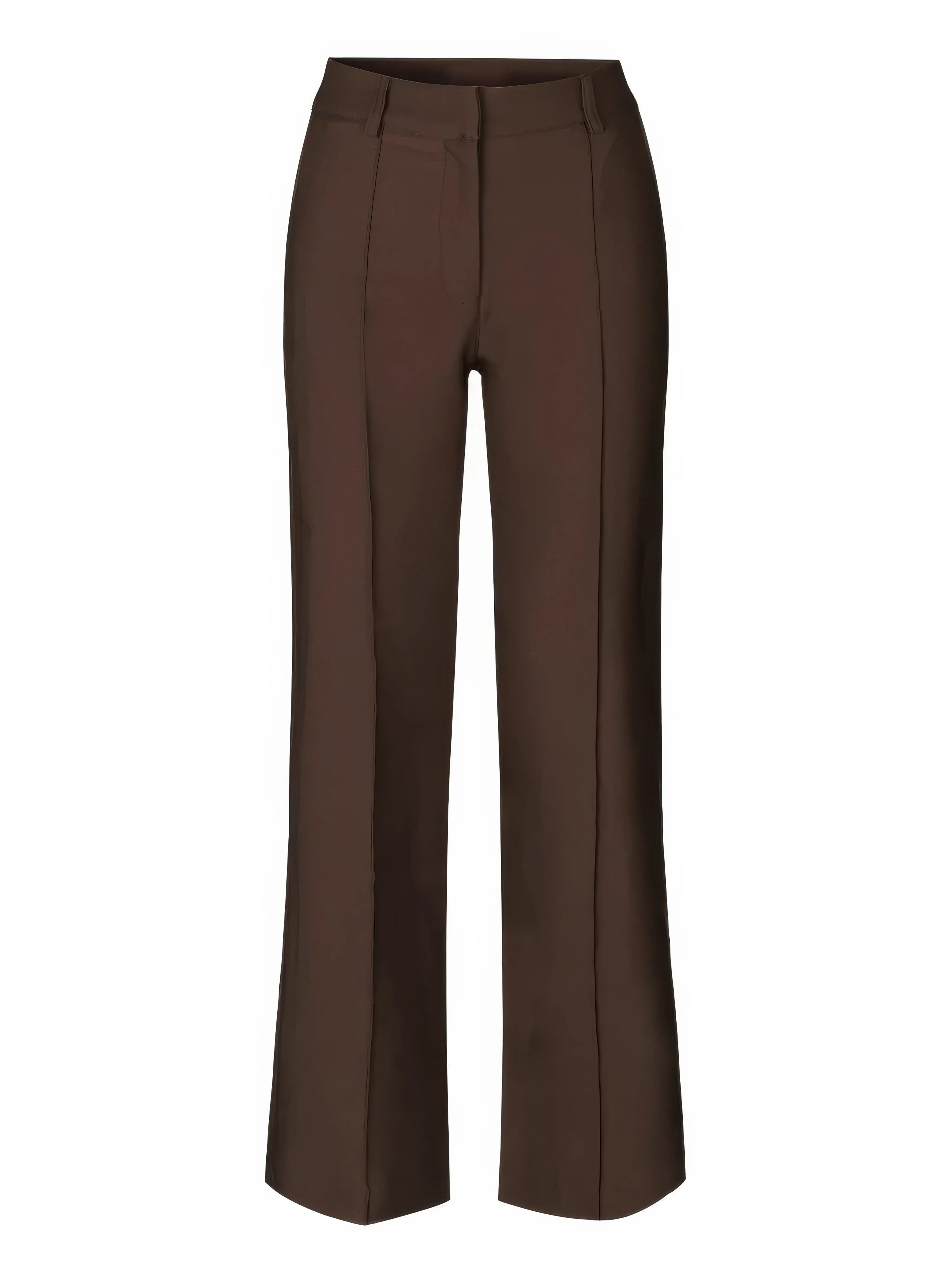 Women's High-Waisted Wide Leg Trousers: Elegant & Comfortable